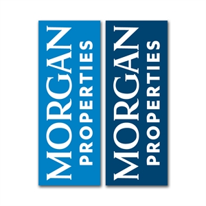 Picture of 8' Vertical Flags - Morgan Properties