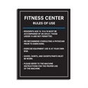 Picture of ITEM F1 - FITNESS CENTER RULES